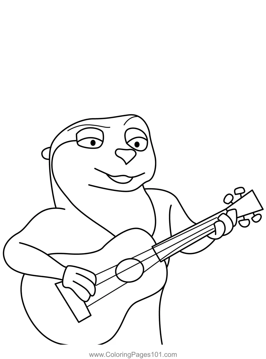 Madagascar Coloring Pages 11