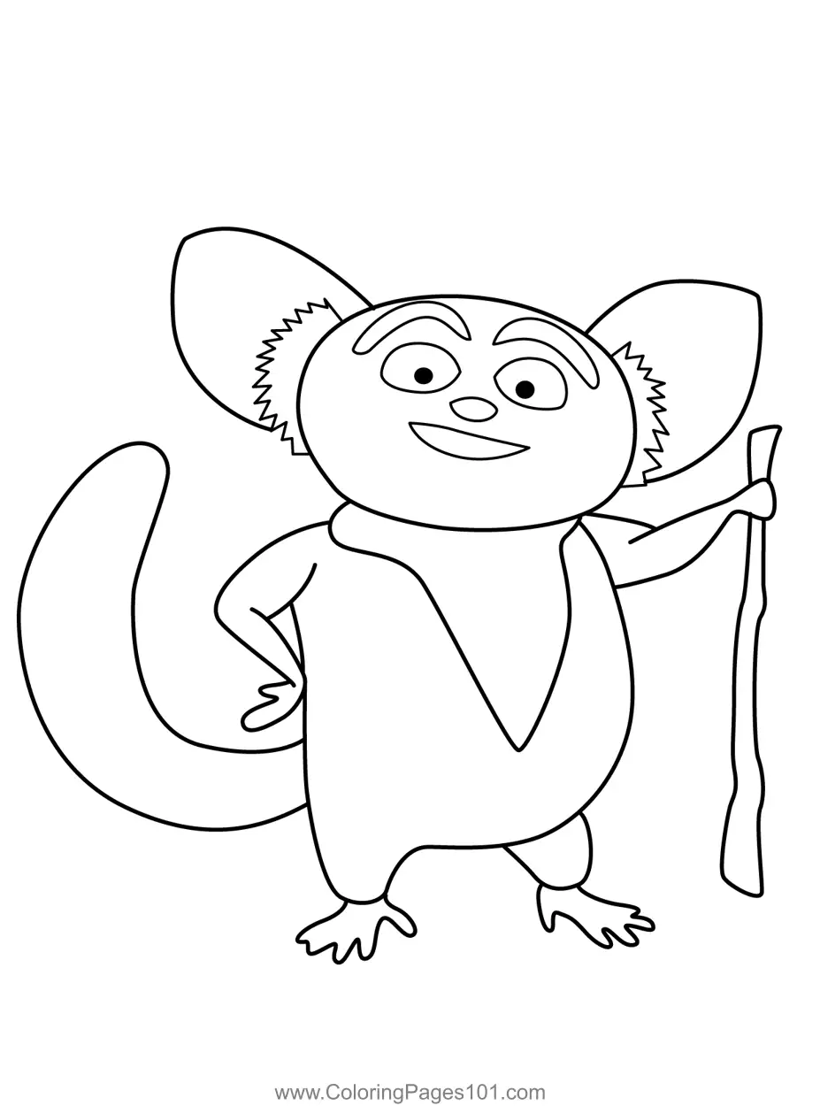 Madagascar Coloring Pages 3