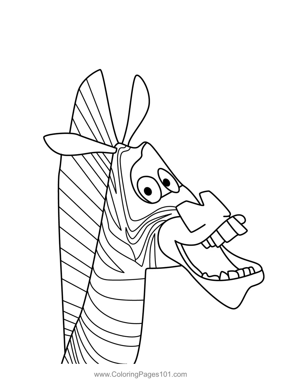 Madagascar Coloring Pages 4