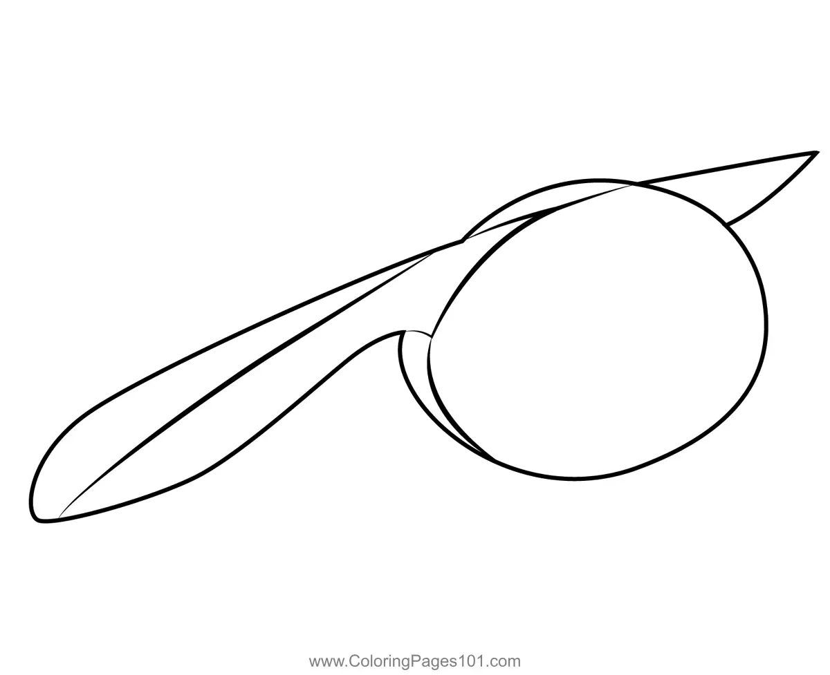 Mango Coloring Pages 4