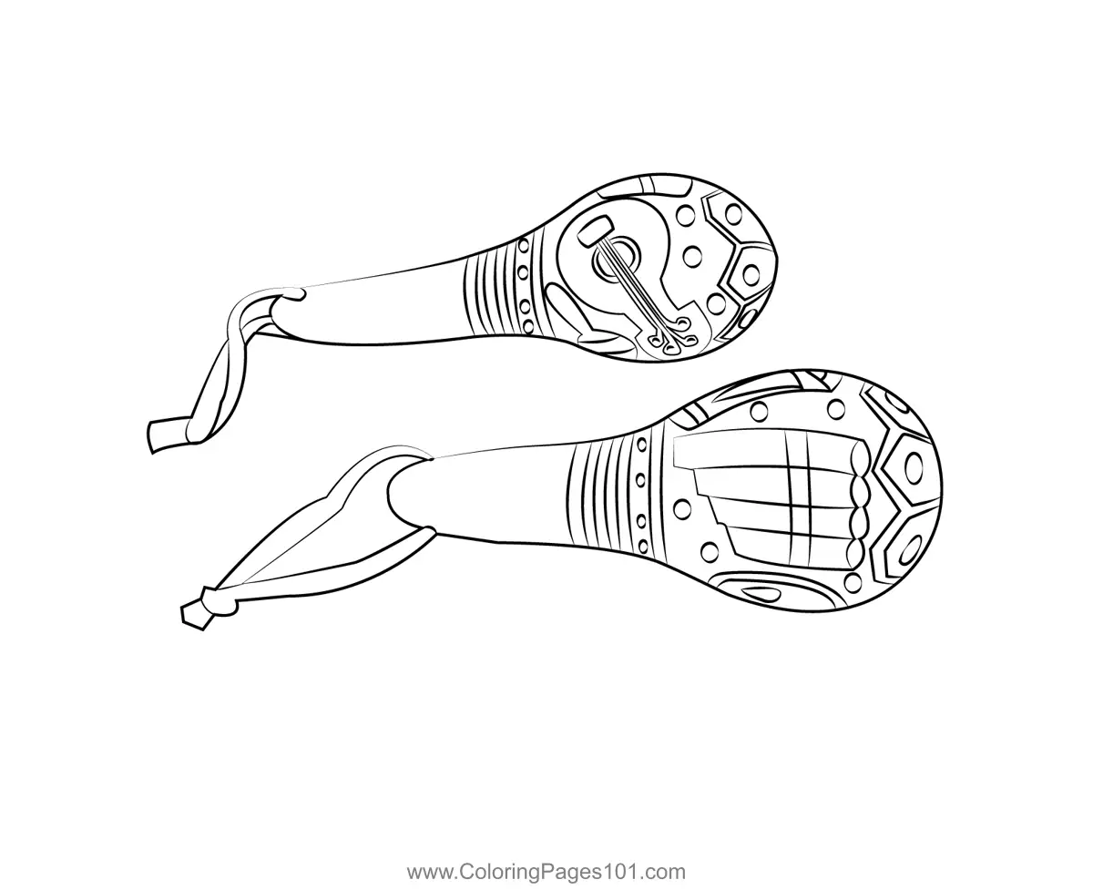 Maraca Coloring Pages 8