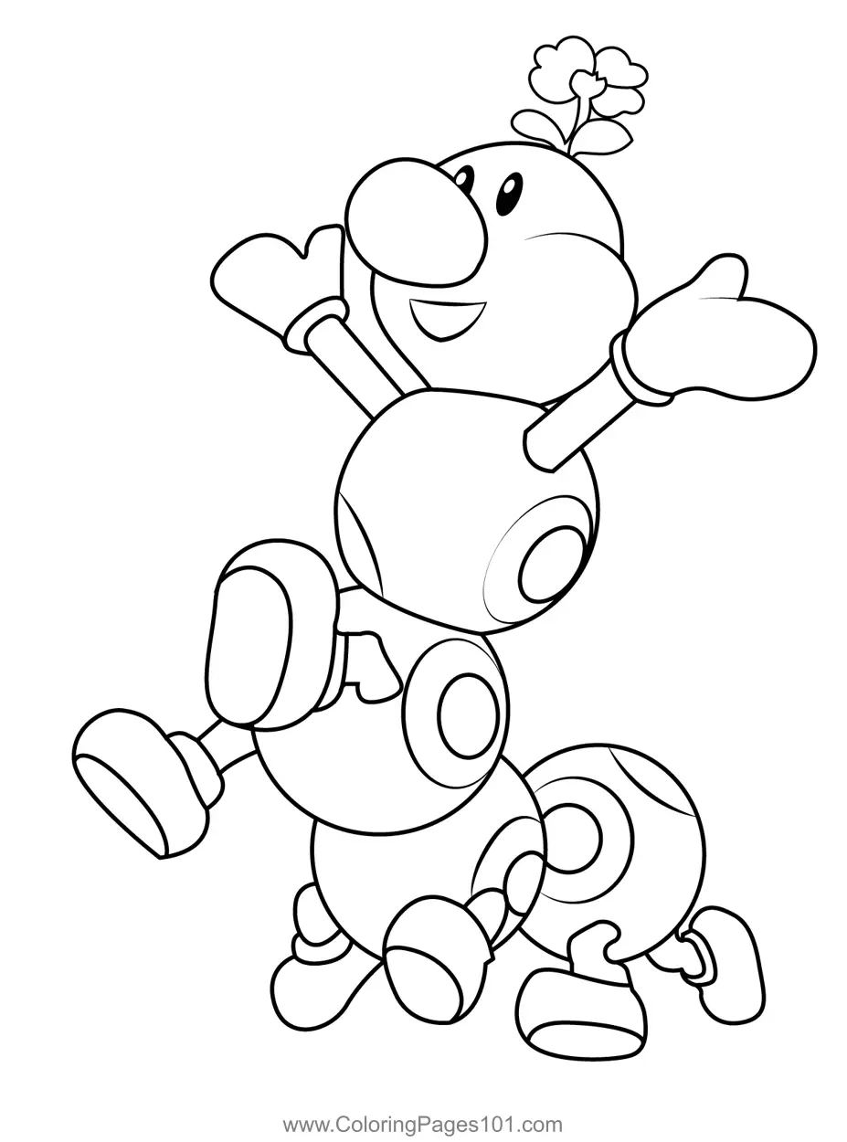 Mario Kart Coloring Pages 5