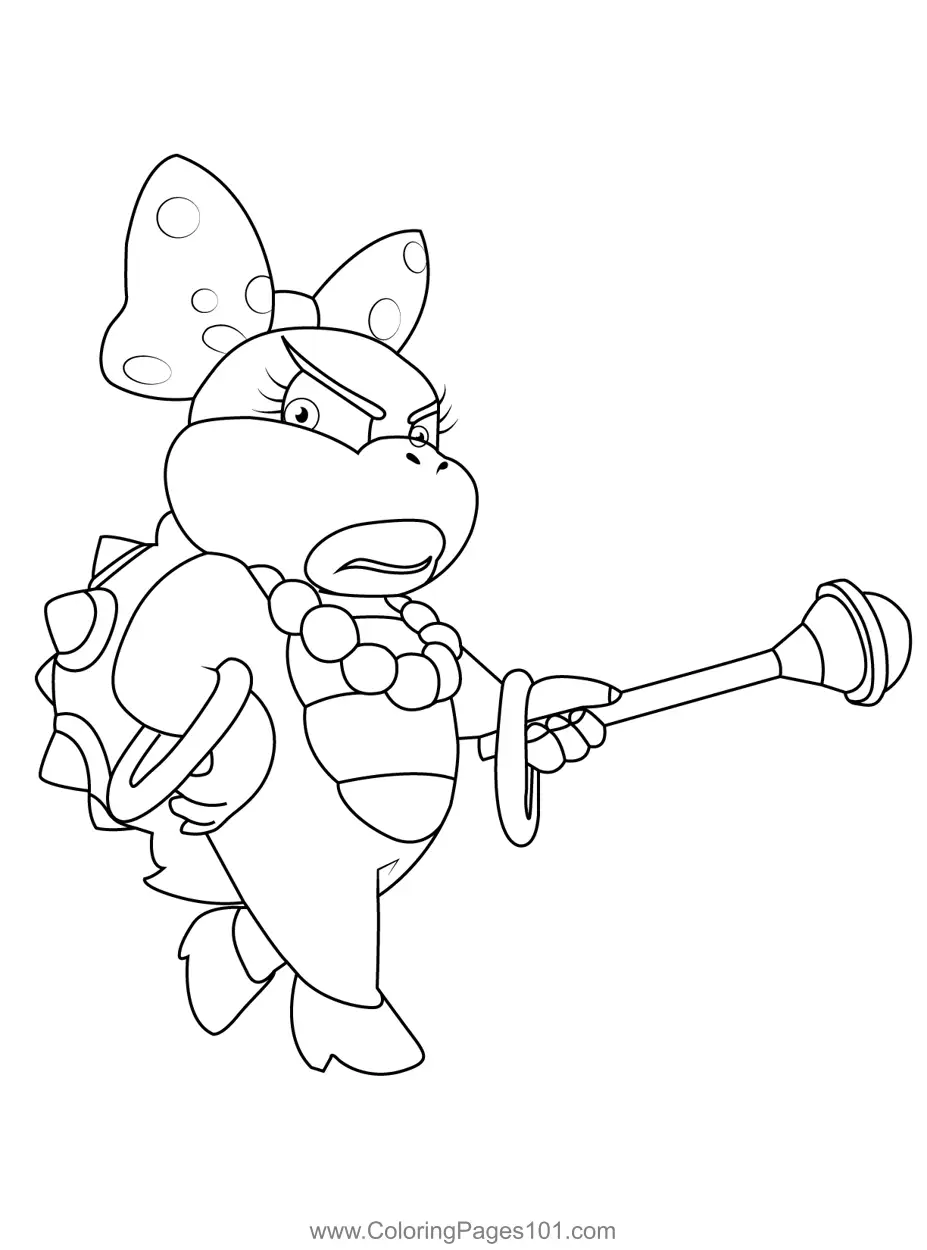Mario Kart Coloring Pages 6