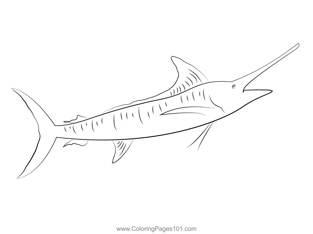 Marlins Coloring Pages