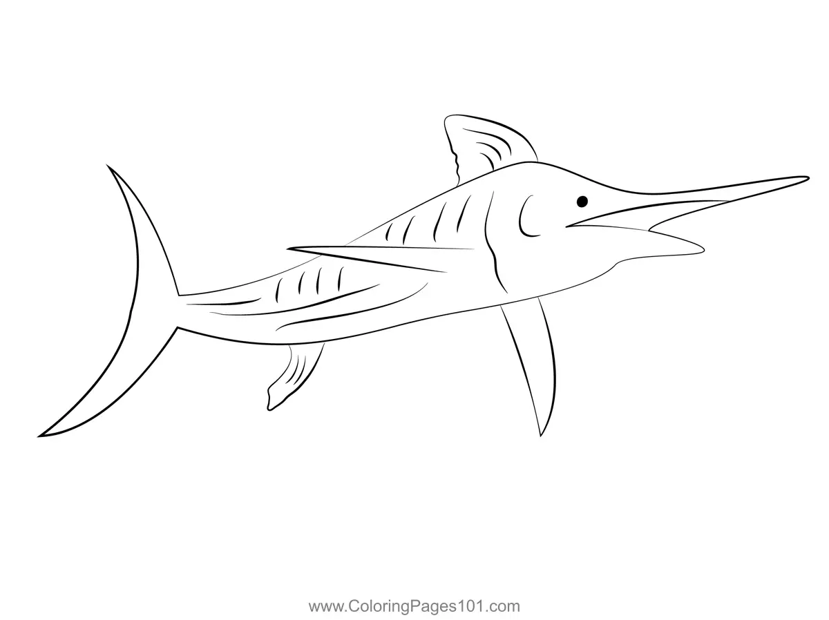 Marlins Coloring Pages 6