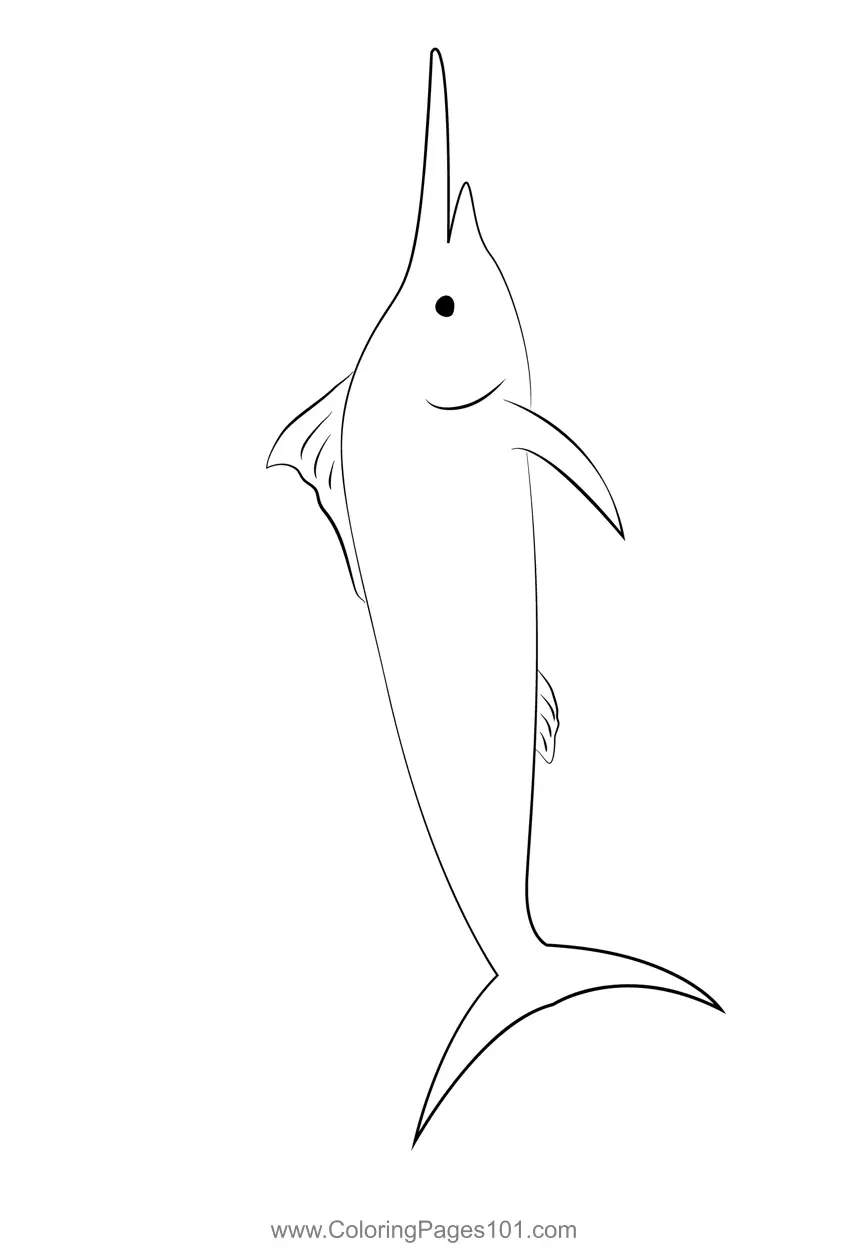 Marlins Coloring Pages 9