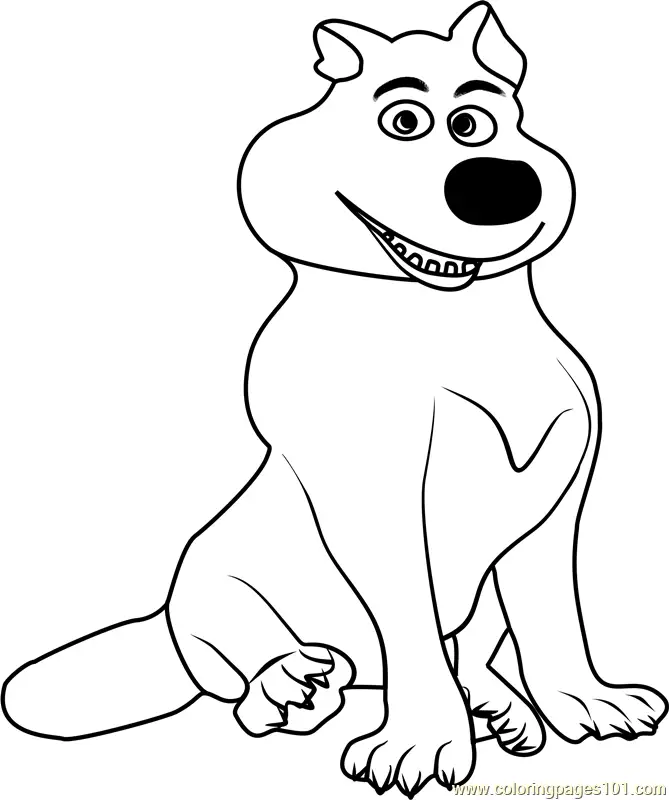 Masha and the Bear Coloring Pages 1