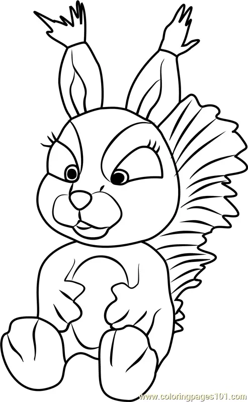 Masha and the Bear Coloring Pages 6