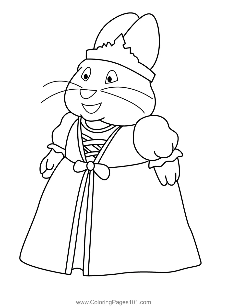 Max and Ruby Coloring Pages 10