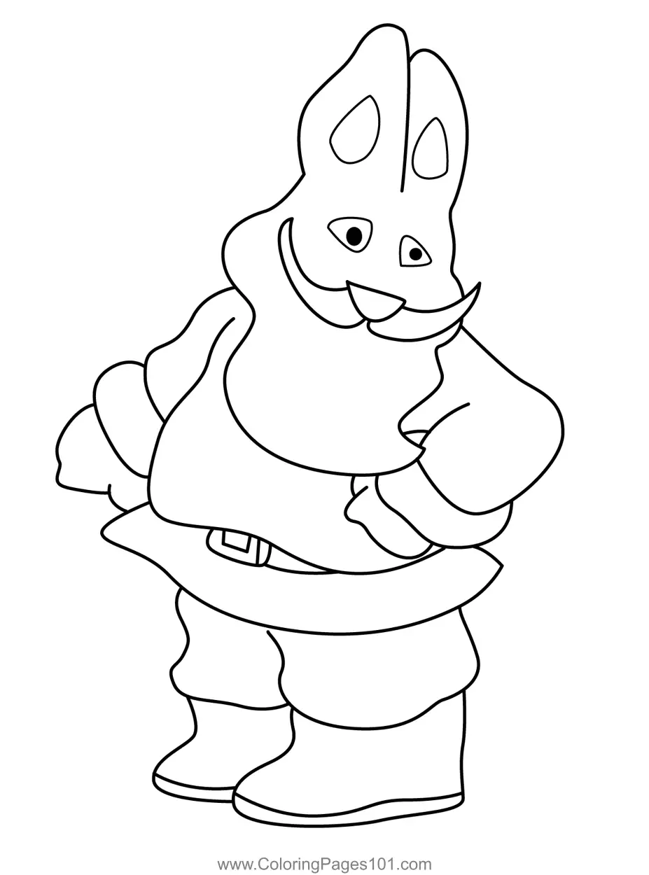 Max and Ruby Coloring Pages 3