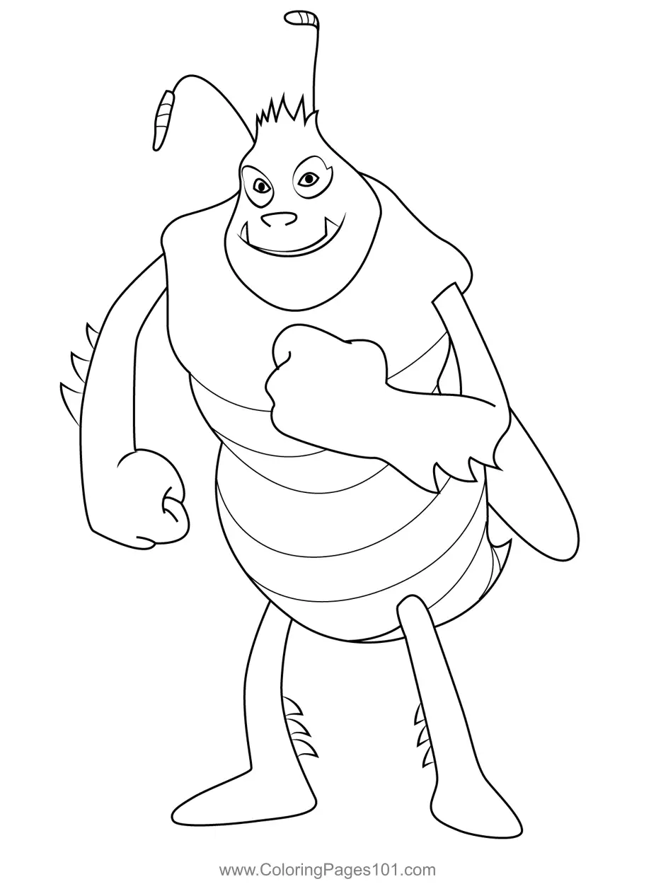 Maya the Bee Coloring Pages 2