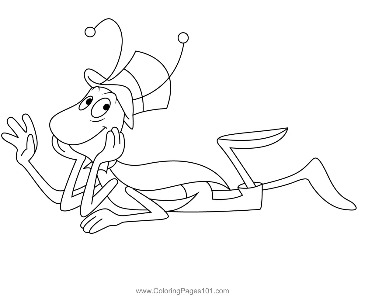Maya the Bee Coloring Pages 6