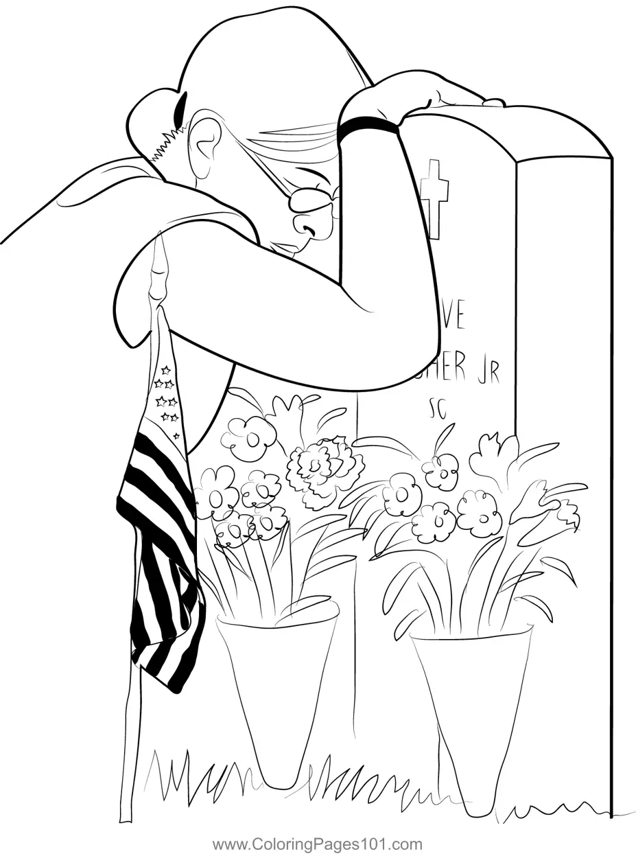 Memorial Day Coloring Pages 8