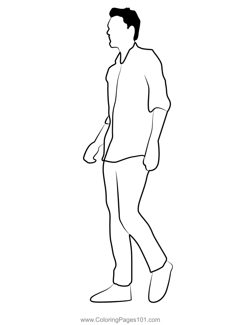 Men Coloring Pages 1