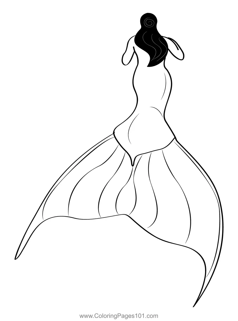 Mermaids Coloring Pages 11
