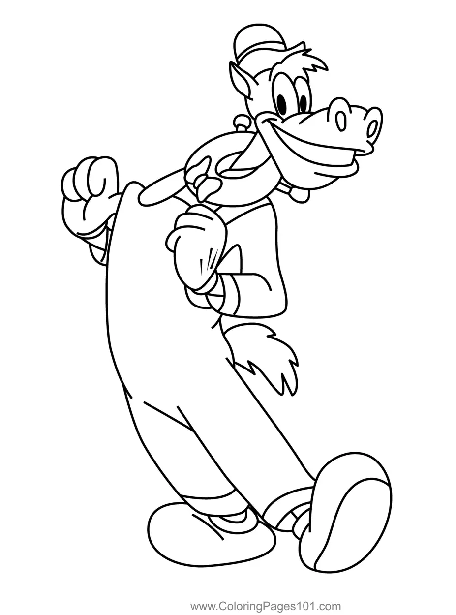 Mickey Mouse Funhouse Coloring Pages 4