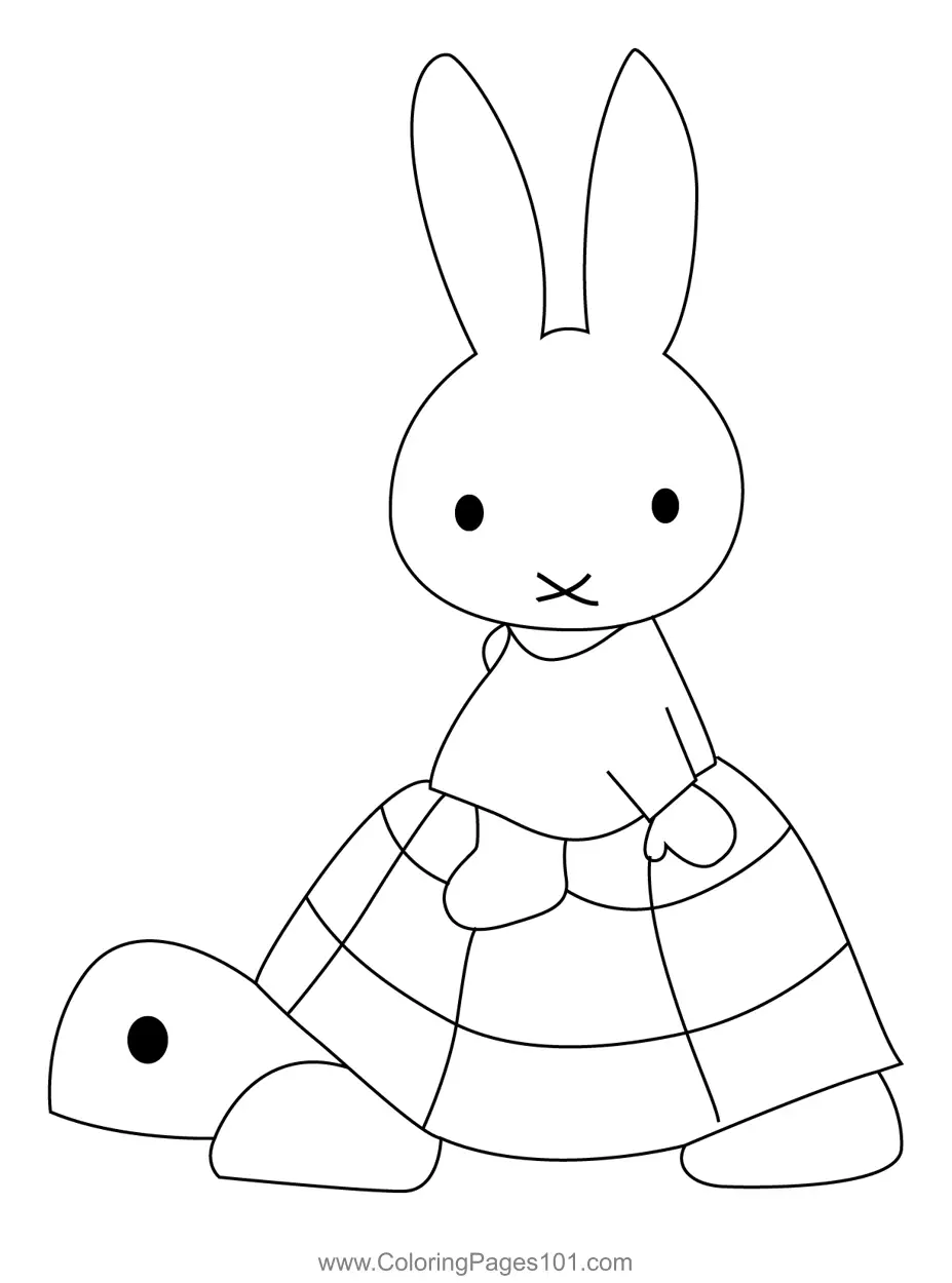 Miffy Coloring Pages 5