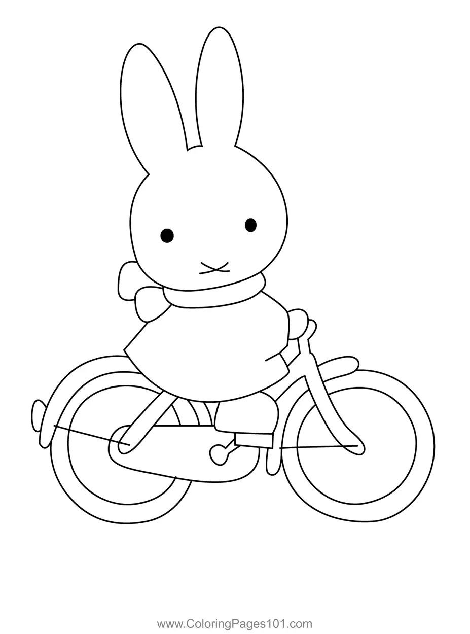 Miffy Coloring Pages 6