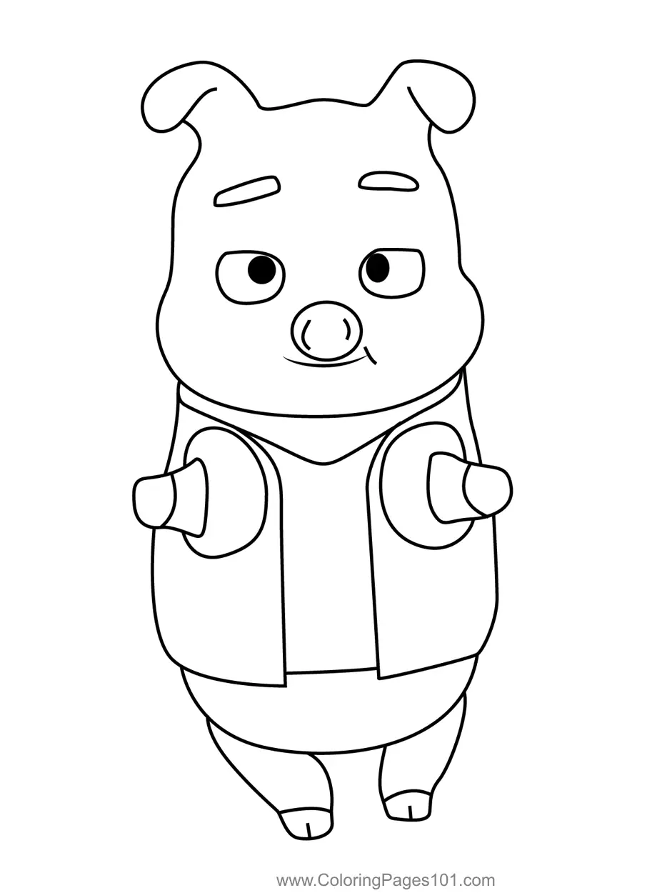 Mighty Express Coloring Pages 2