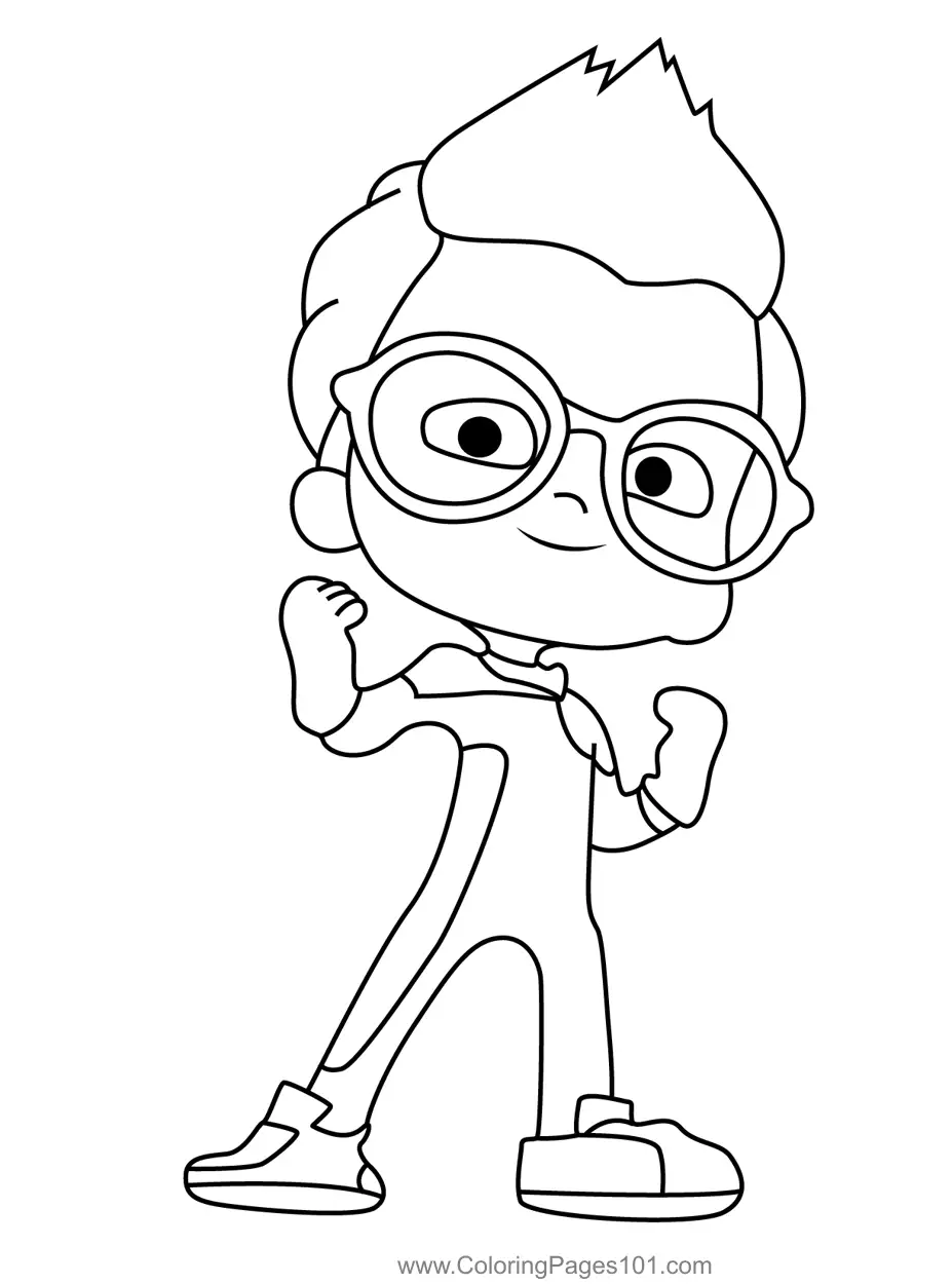 Mighty Express Coloring Pages 3