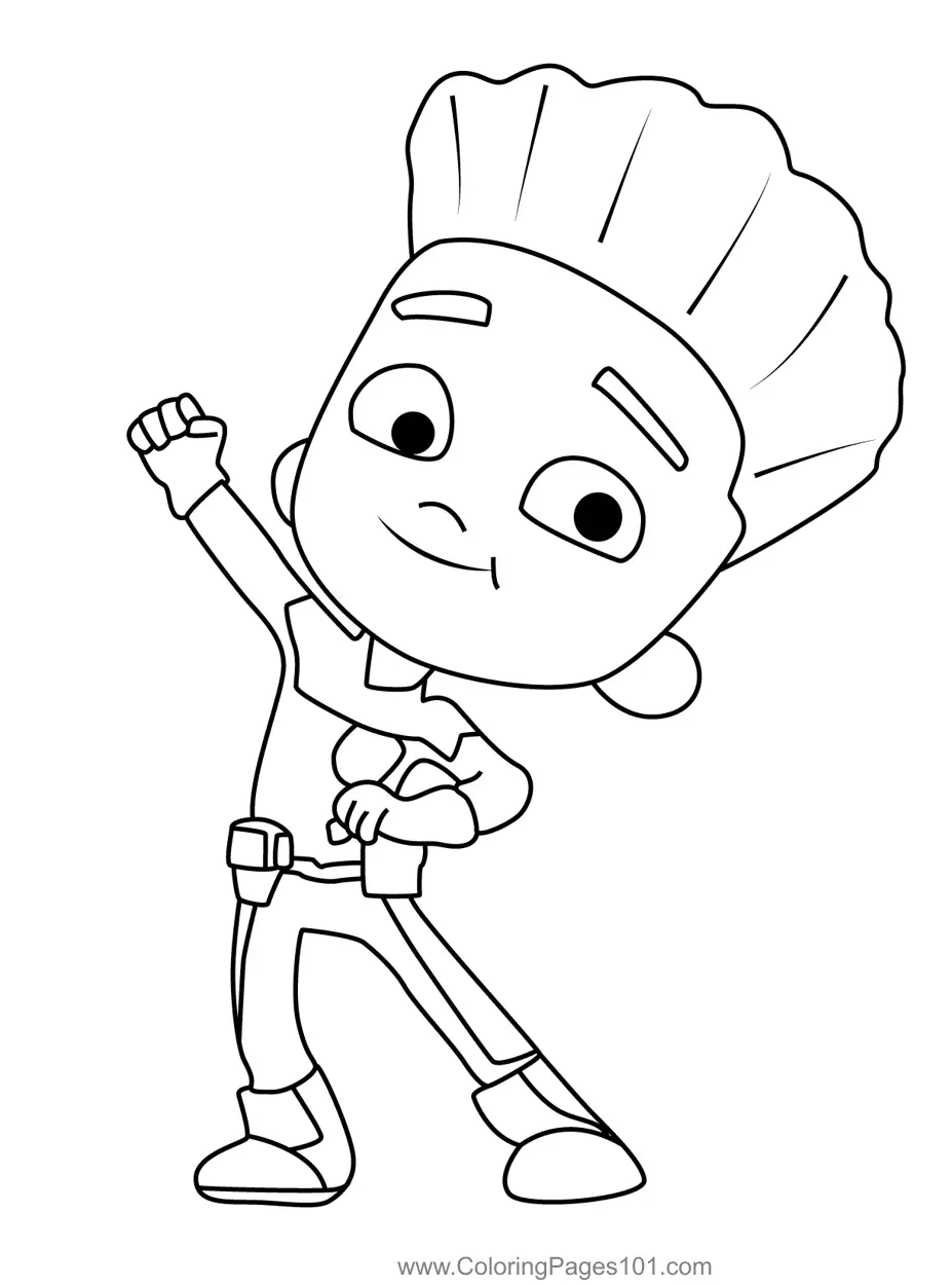 Mighty Express Coloring Pages 5