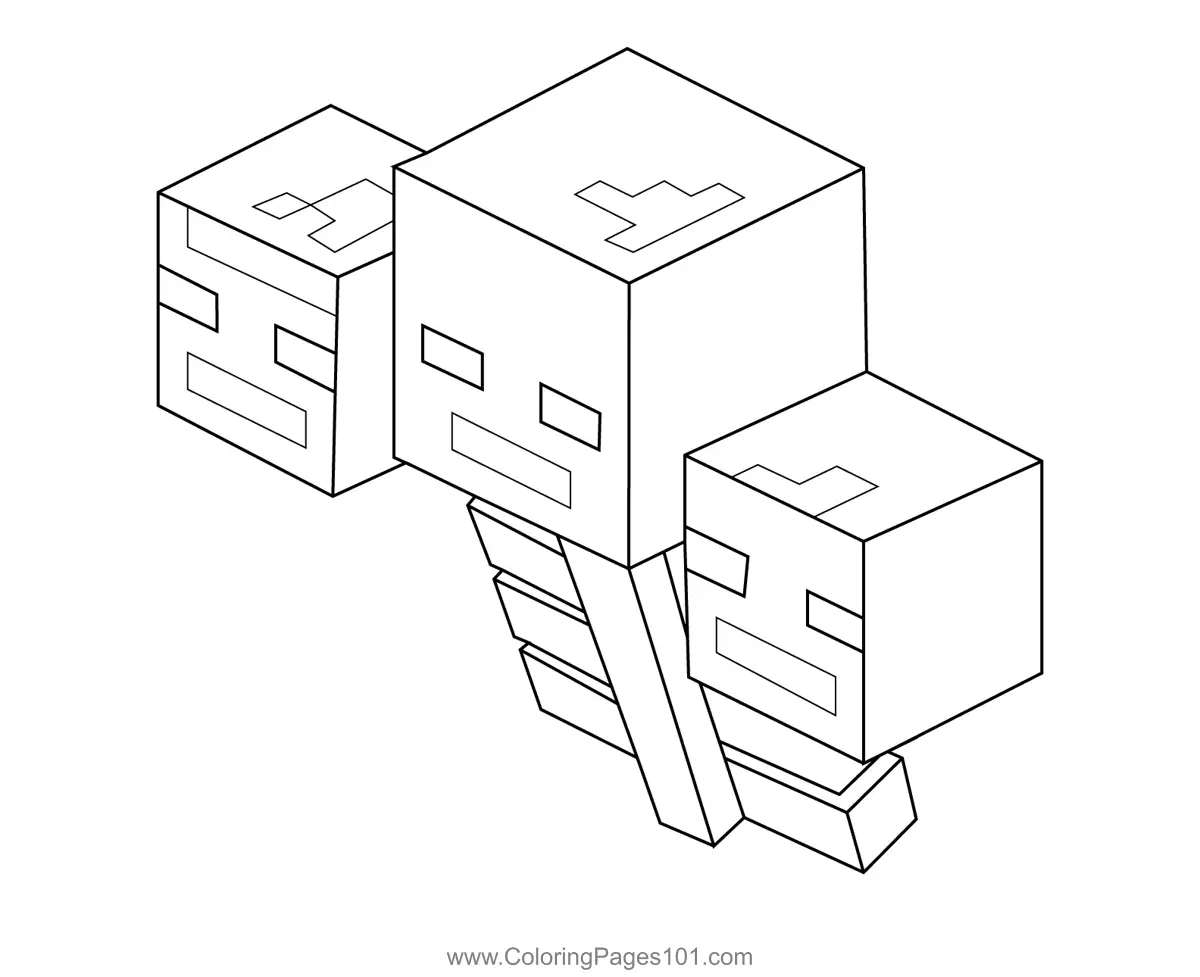 Minecraft Coloring Pages 6