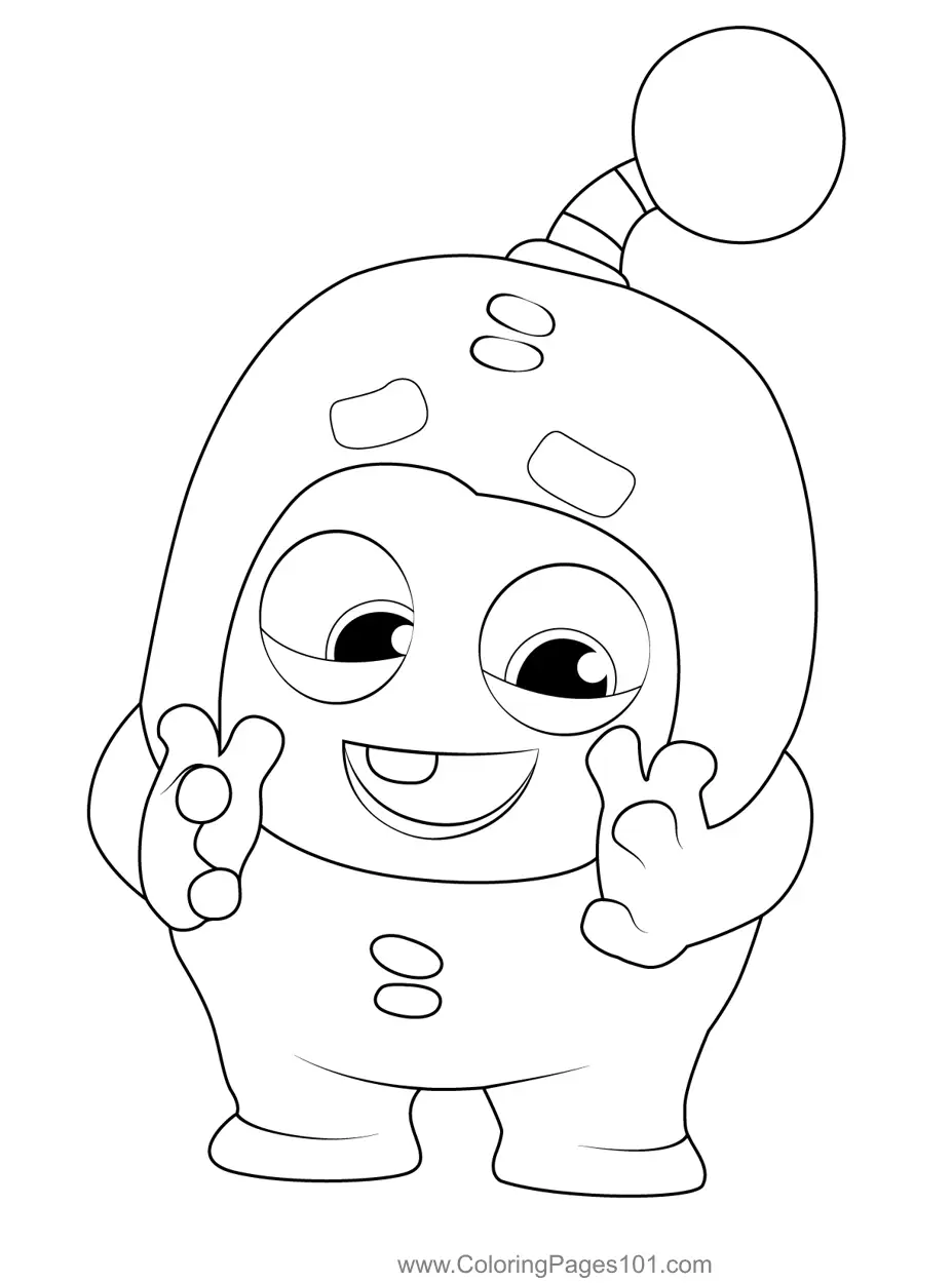Minibods Coloring Pages 6