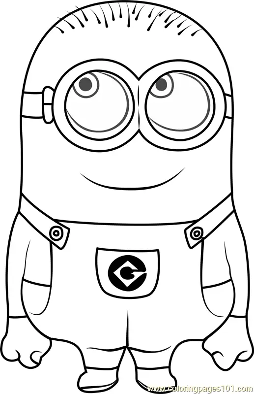 Minions Coloring Pages 8