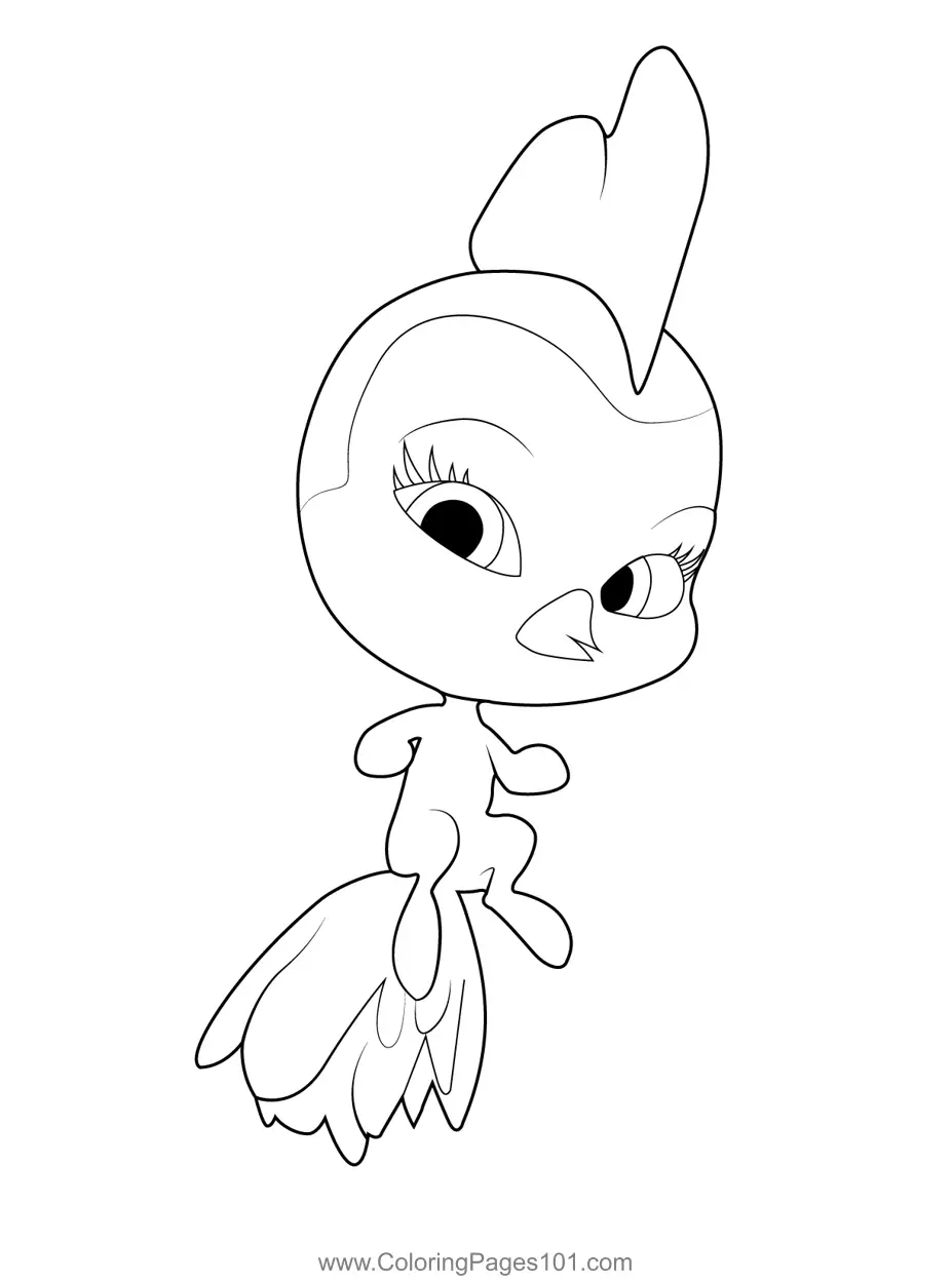 Miraculous Ladybug Coloring Pages 11