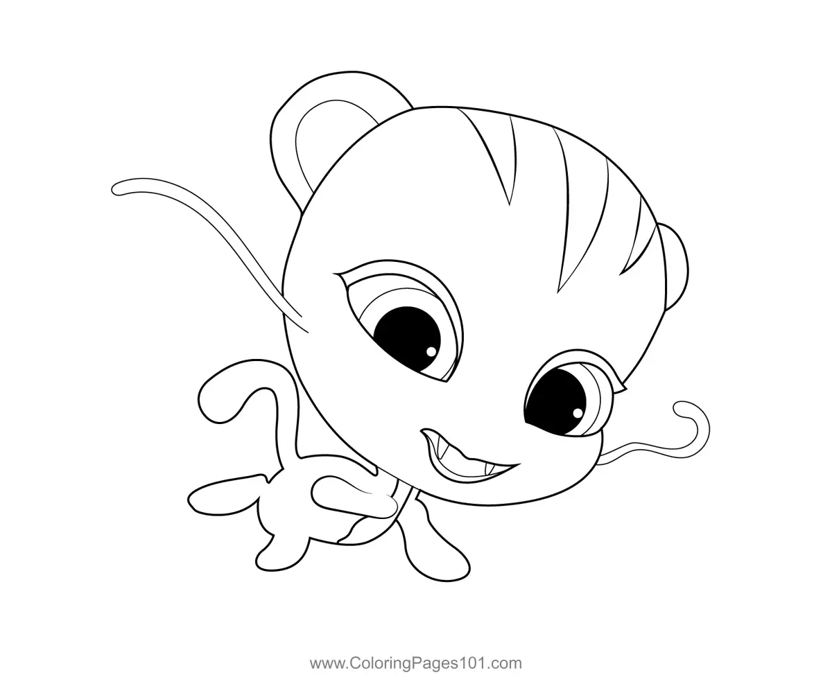 Miraculous Ladybug Coloring Pages 8