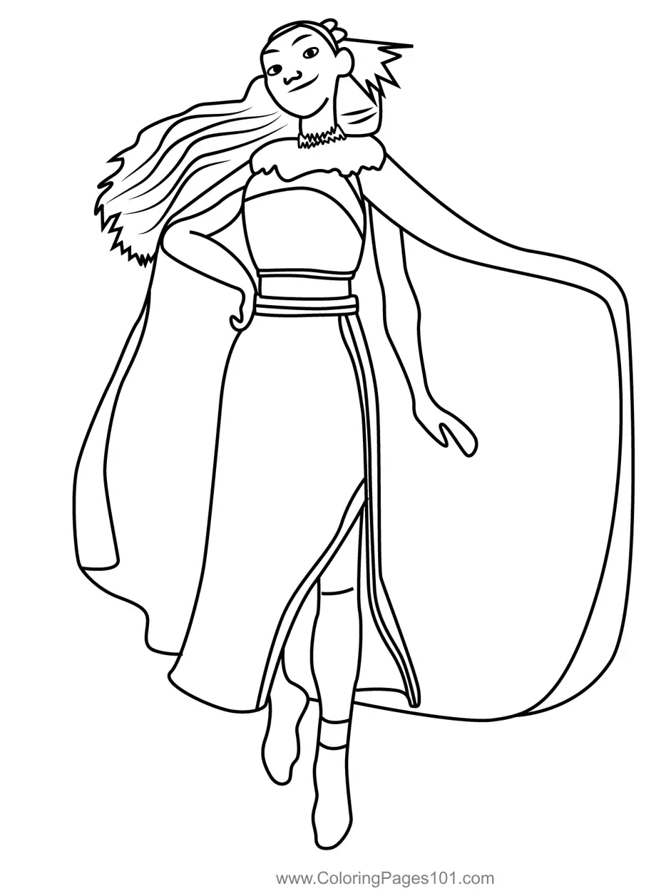 Moana 2 Coloring Pages 9