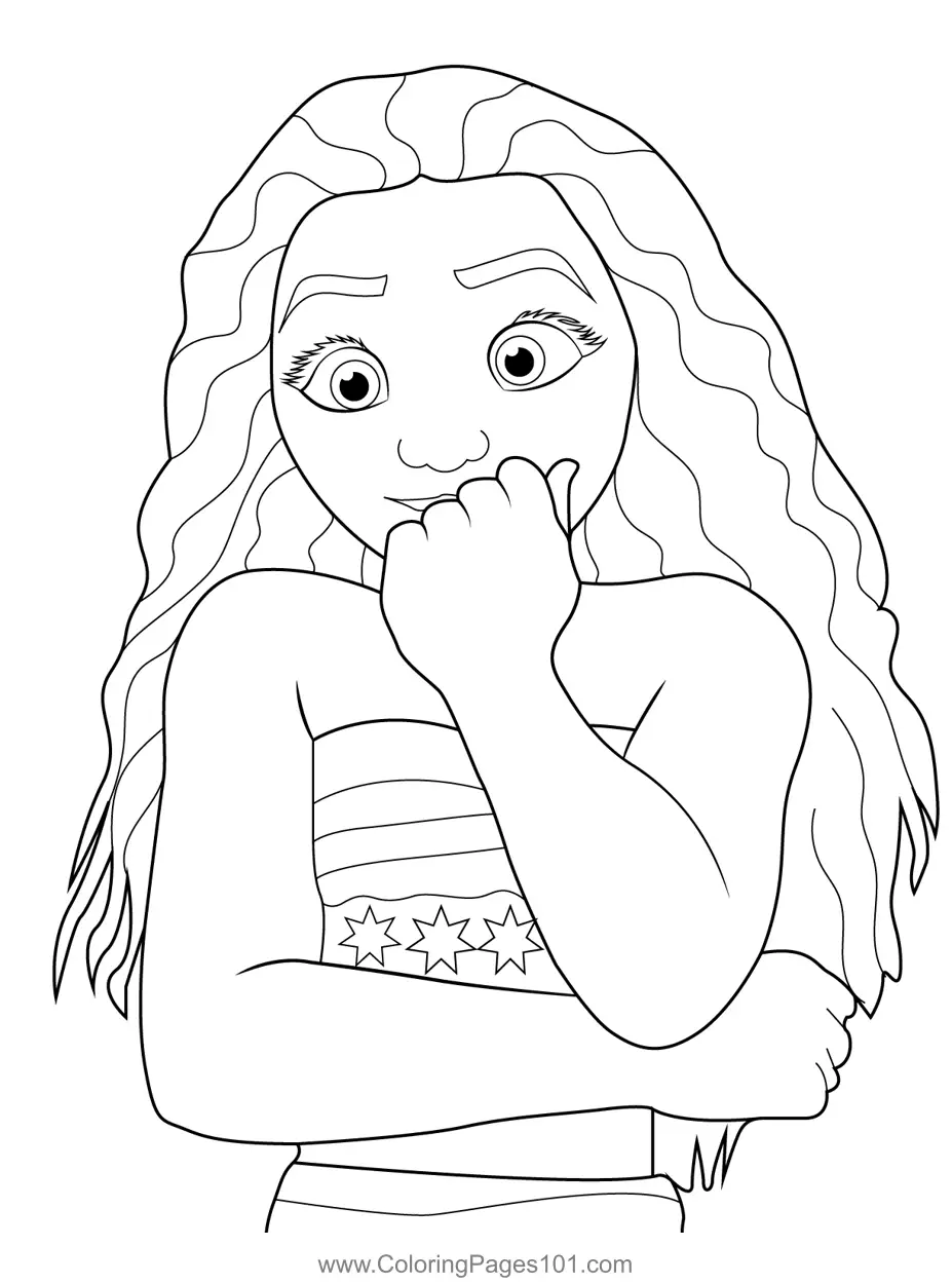 Moana Coloring Pages 6