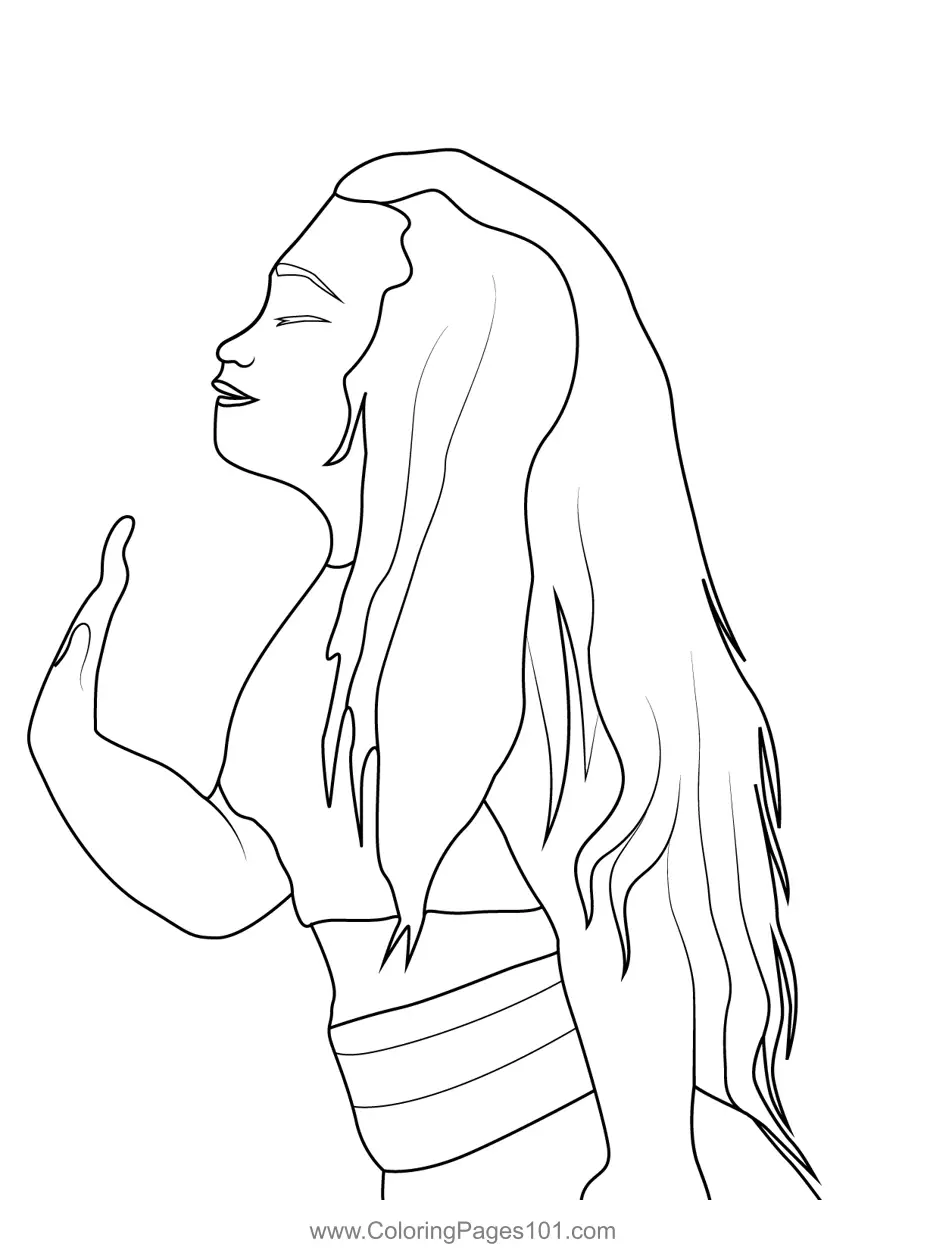 Moana Coloring Pages 8
