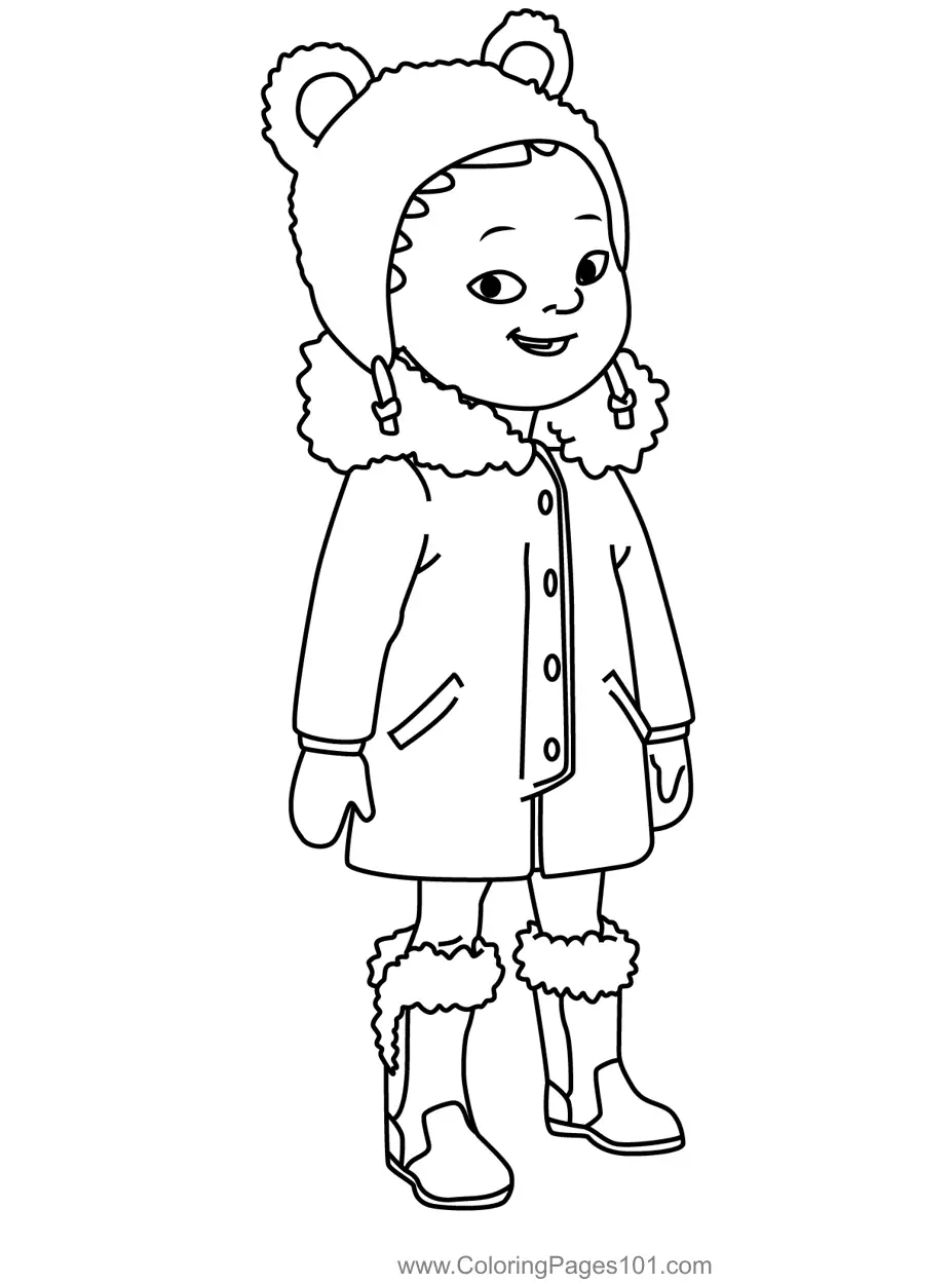 Molly of Denali Coloring Pages 2