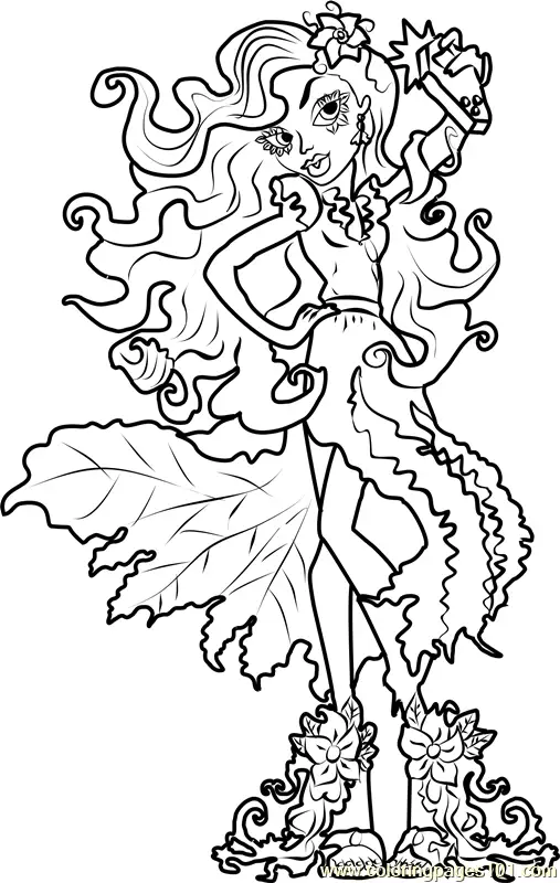 Monster High Coloring Pages 7
