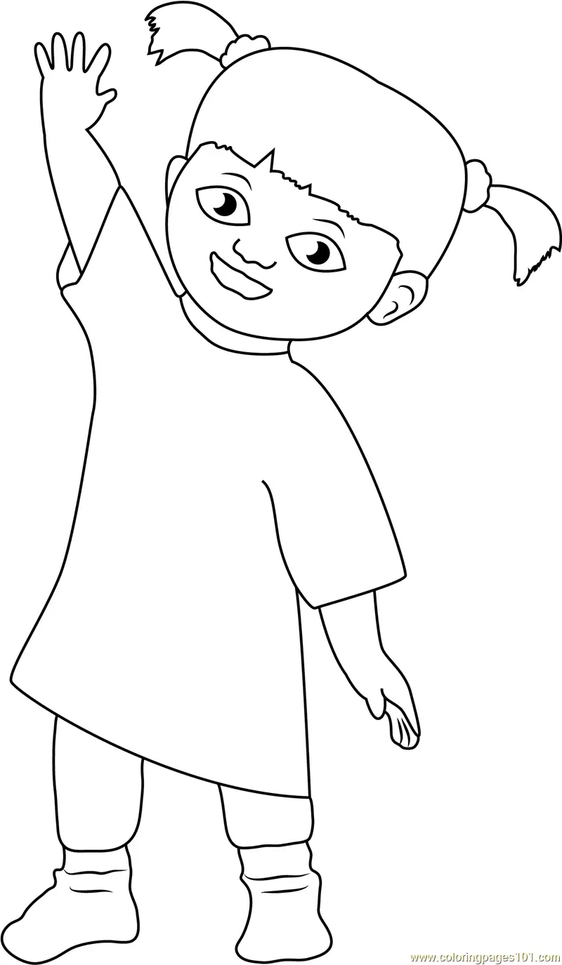 Monsters Inc Coloring Pages 10