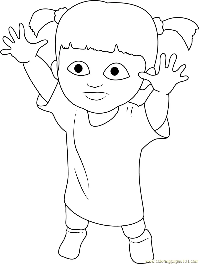 Monsters Inc Coloring Pages 11