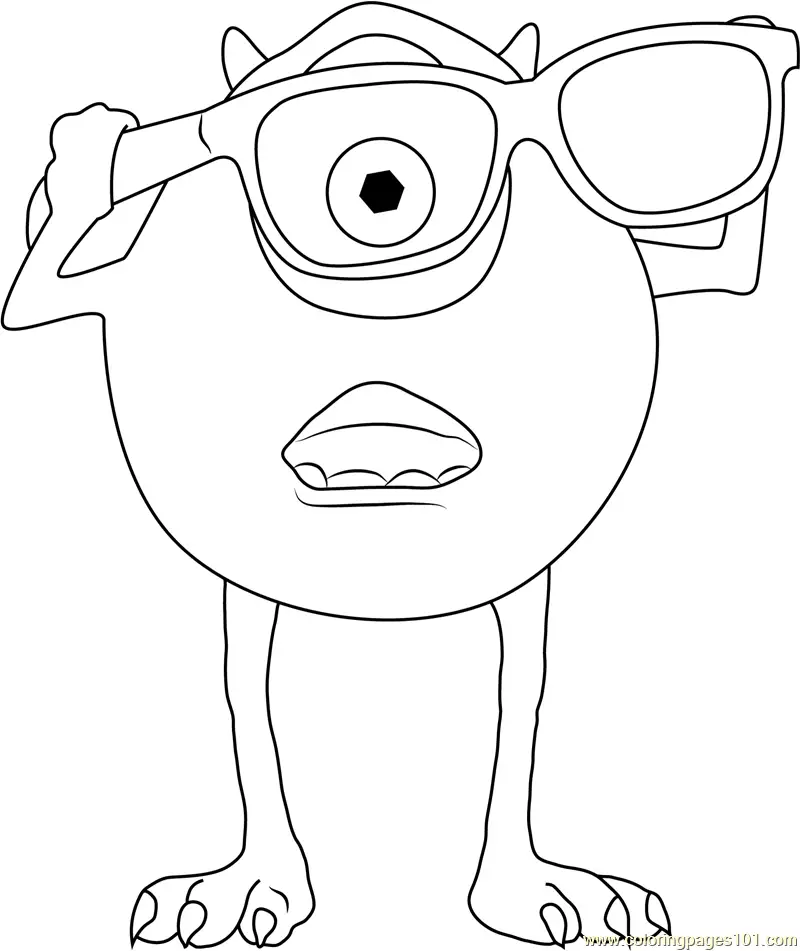 Monsters Inc Coloring Pages 5