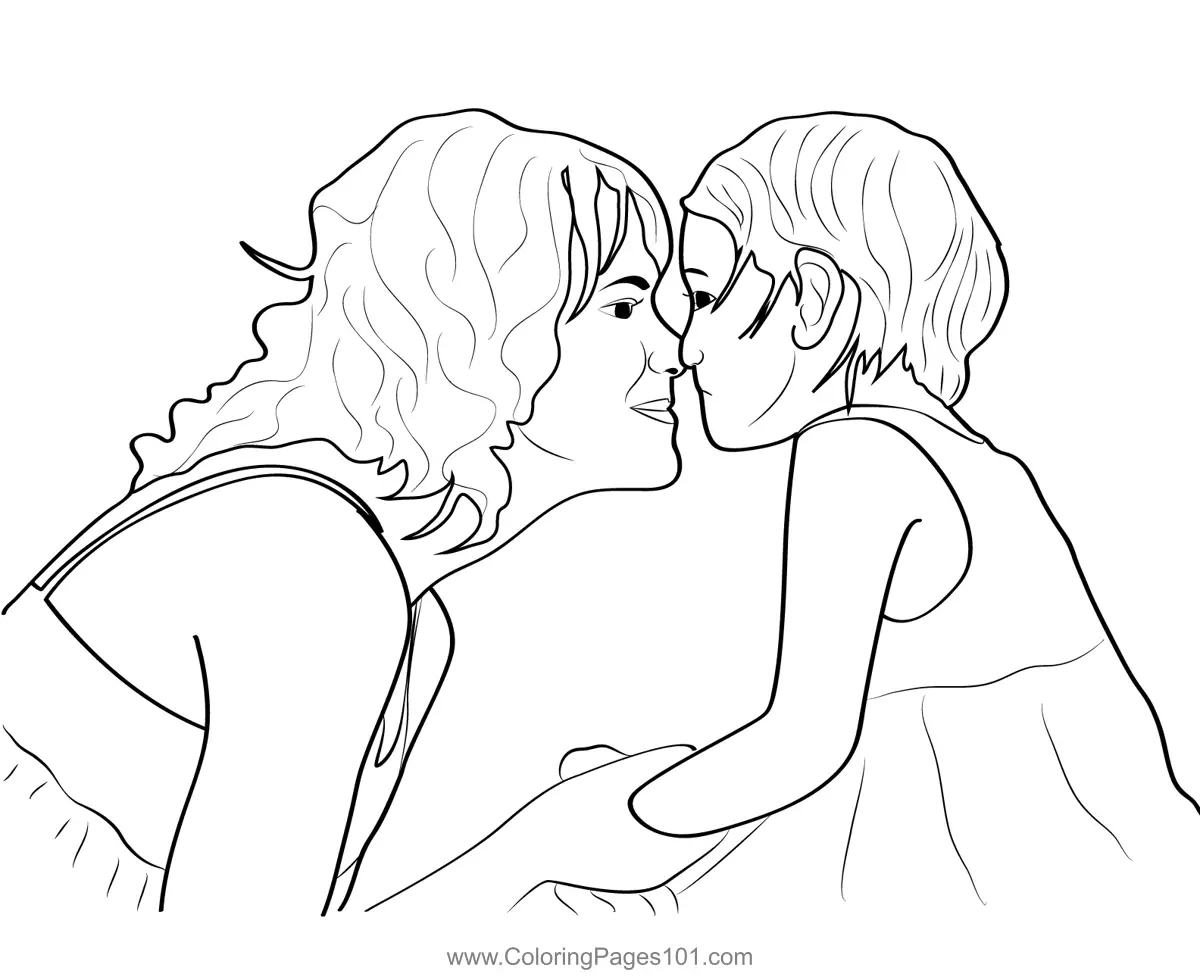 Mothers Day Coloring Pages 2