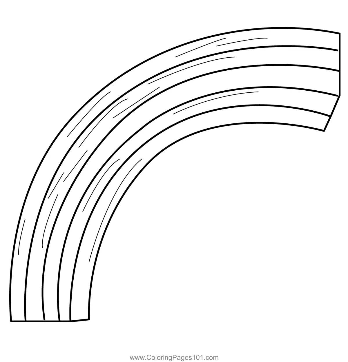 Mountains Coloring Pages