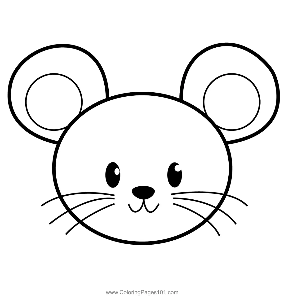 Mouse Coloring Pages 7