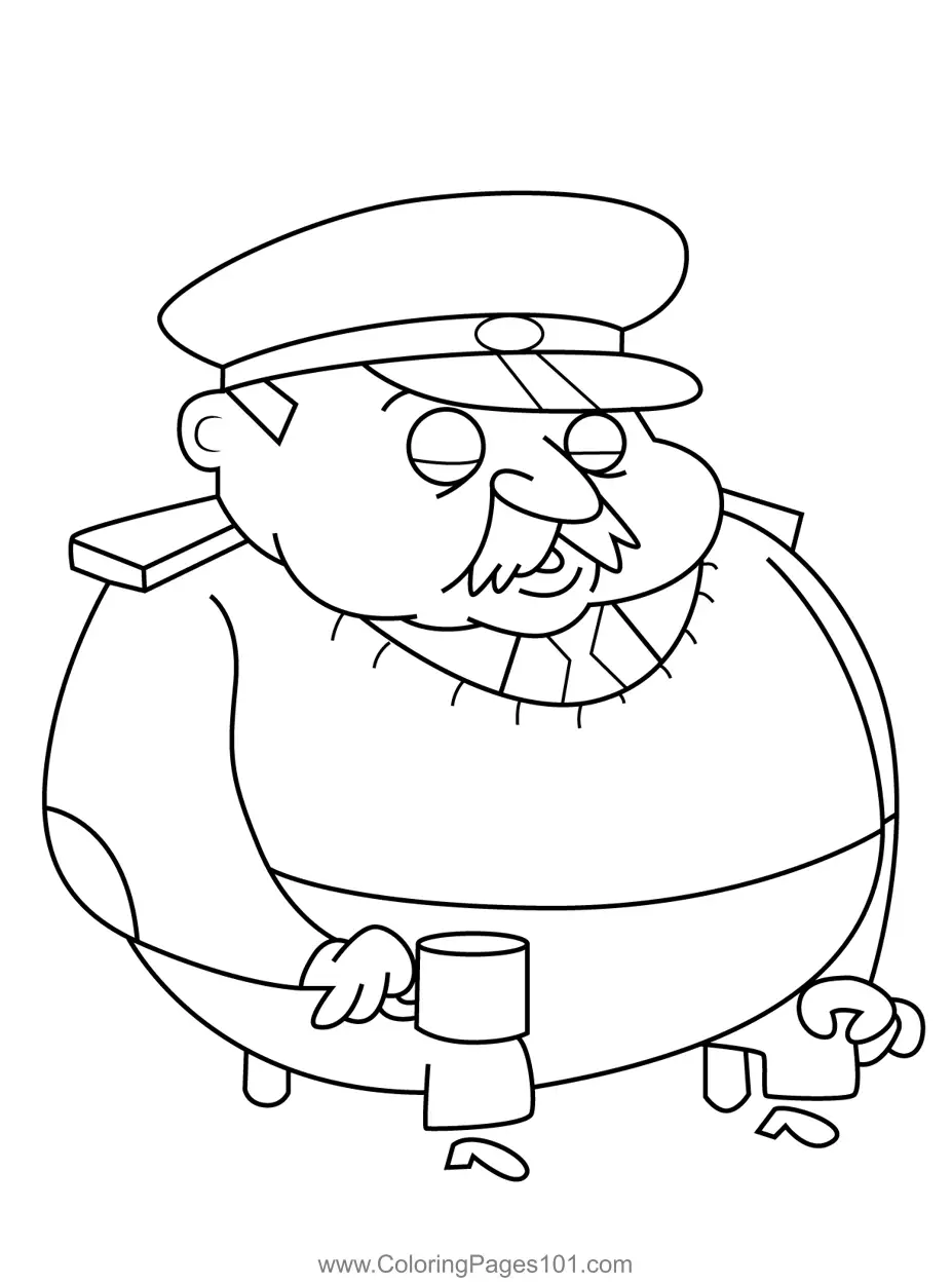 Mr Bean Coloring Pages 5