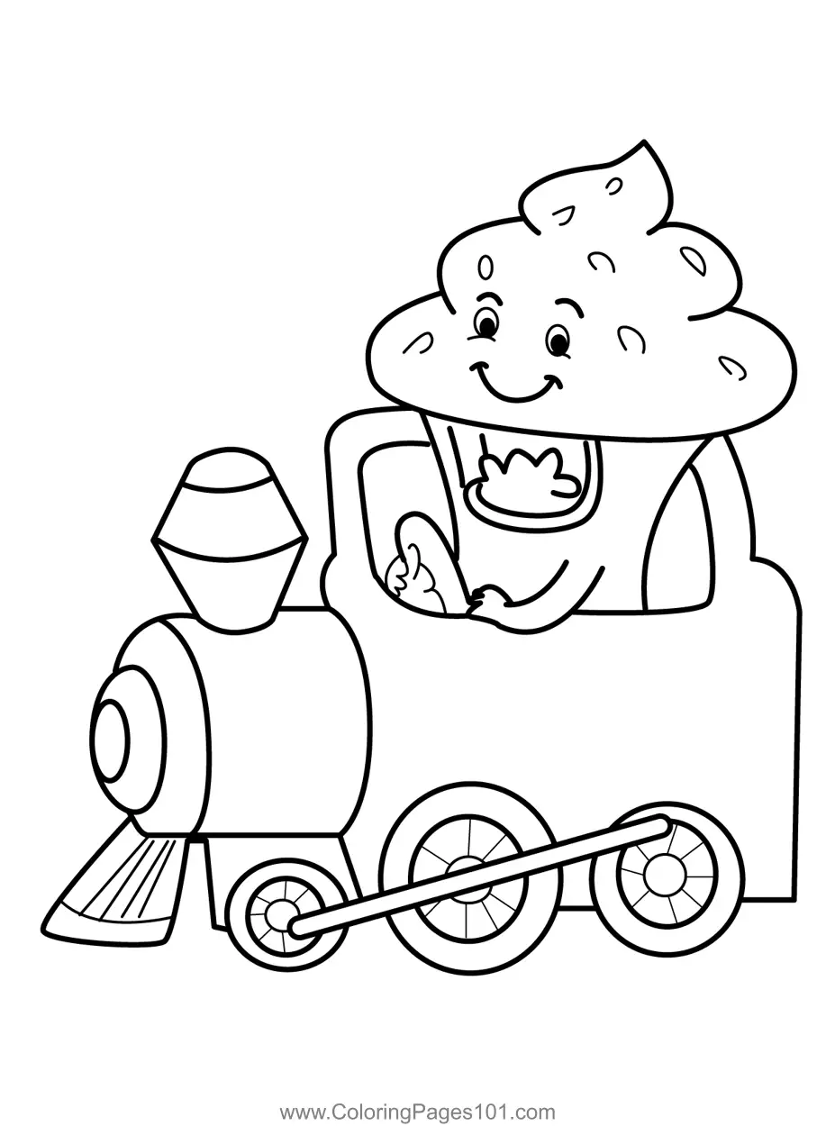 Muffins Coloring Pages 2
