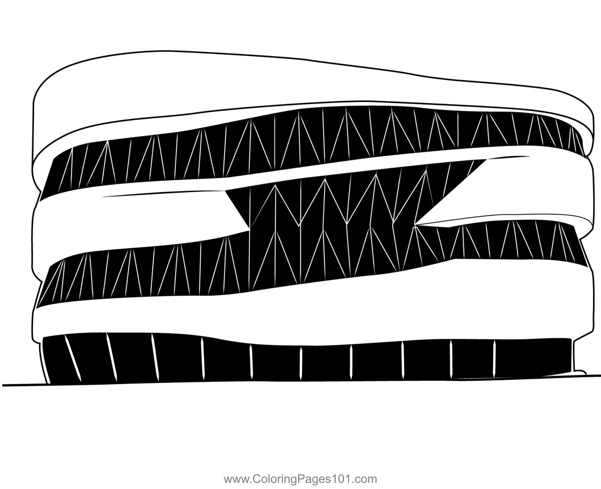 Museums Coloring Pages 11