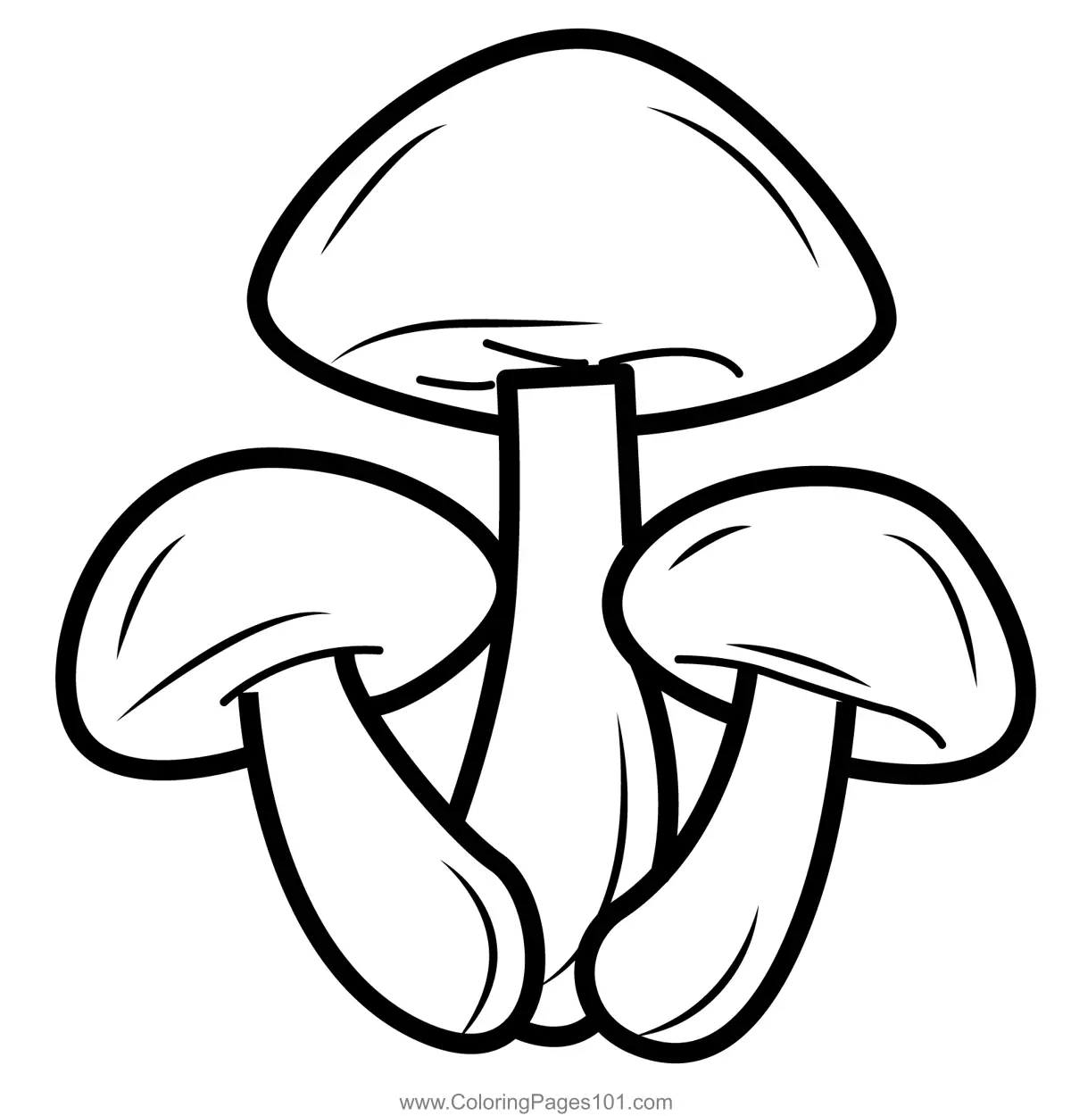 Mushrooms Coloring Pages 6