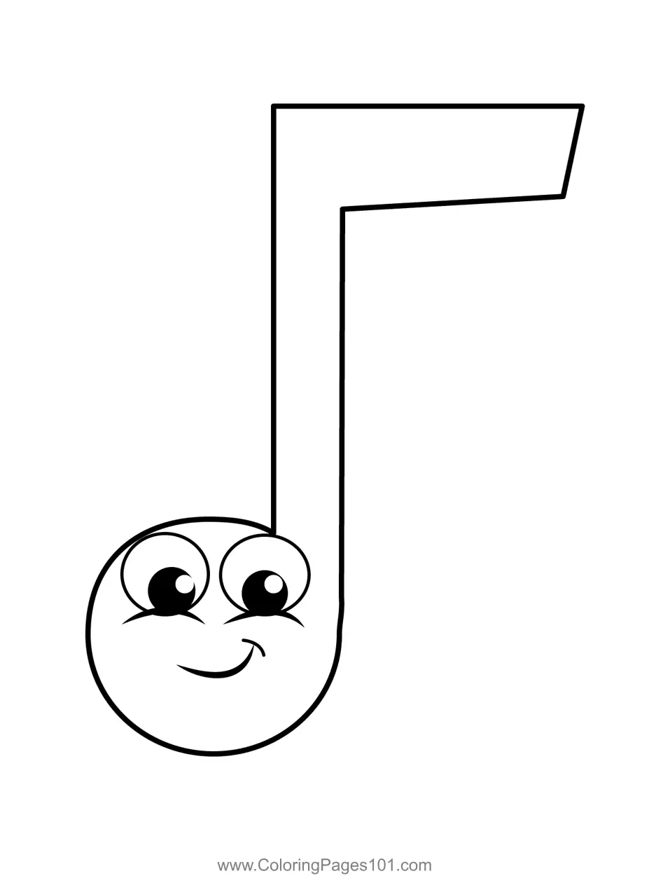 Music Coloring Pages 4