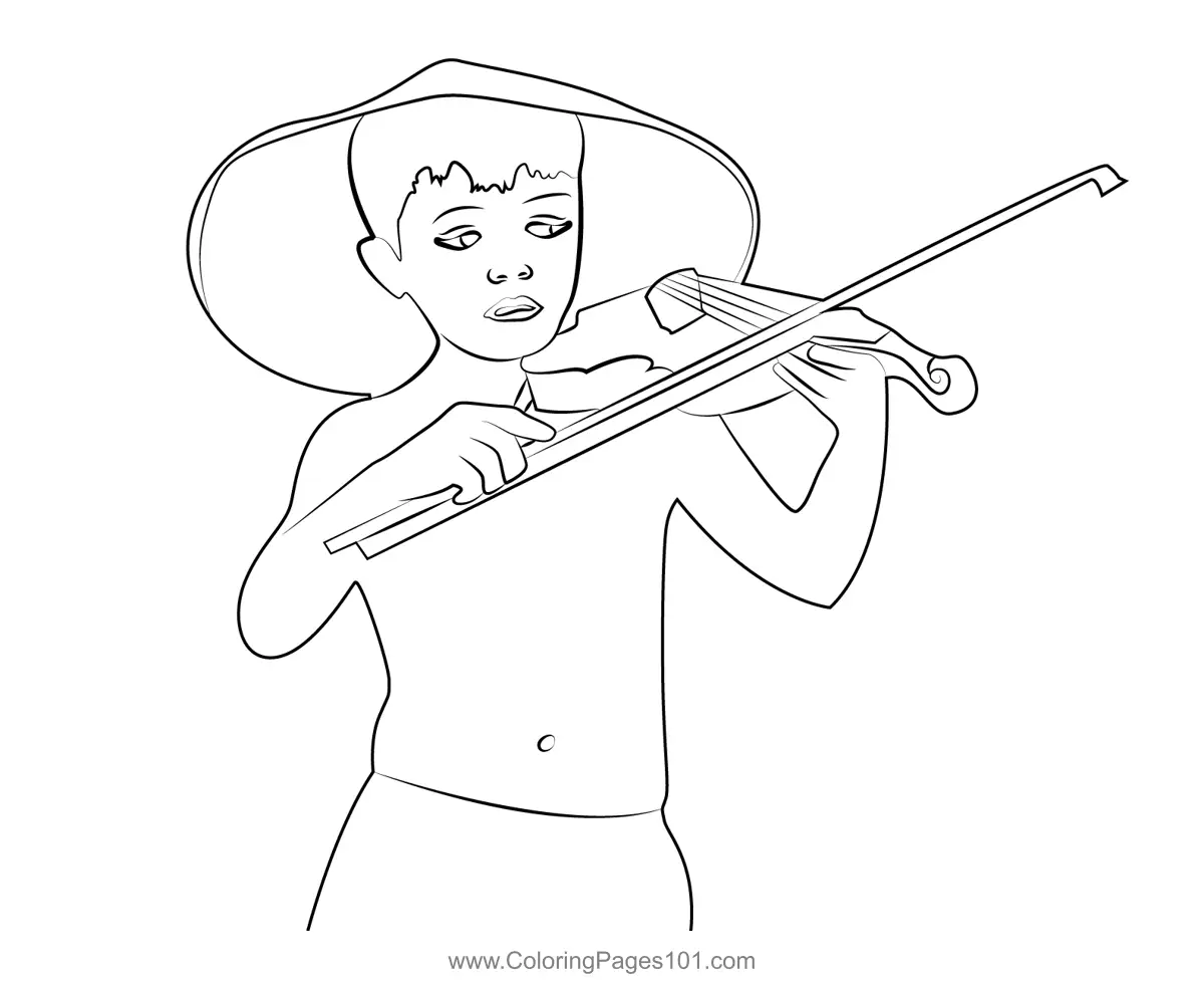 Musicians Coloring Pages 3