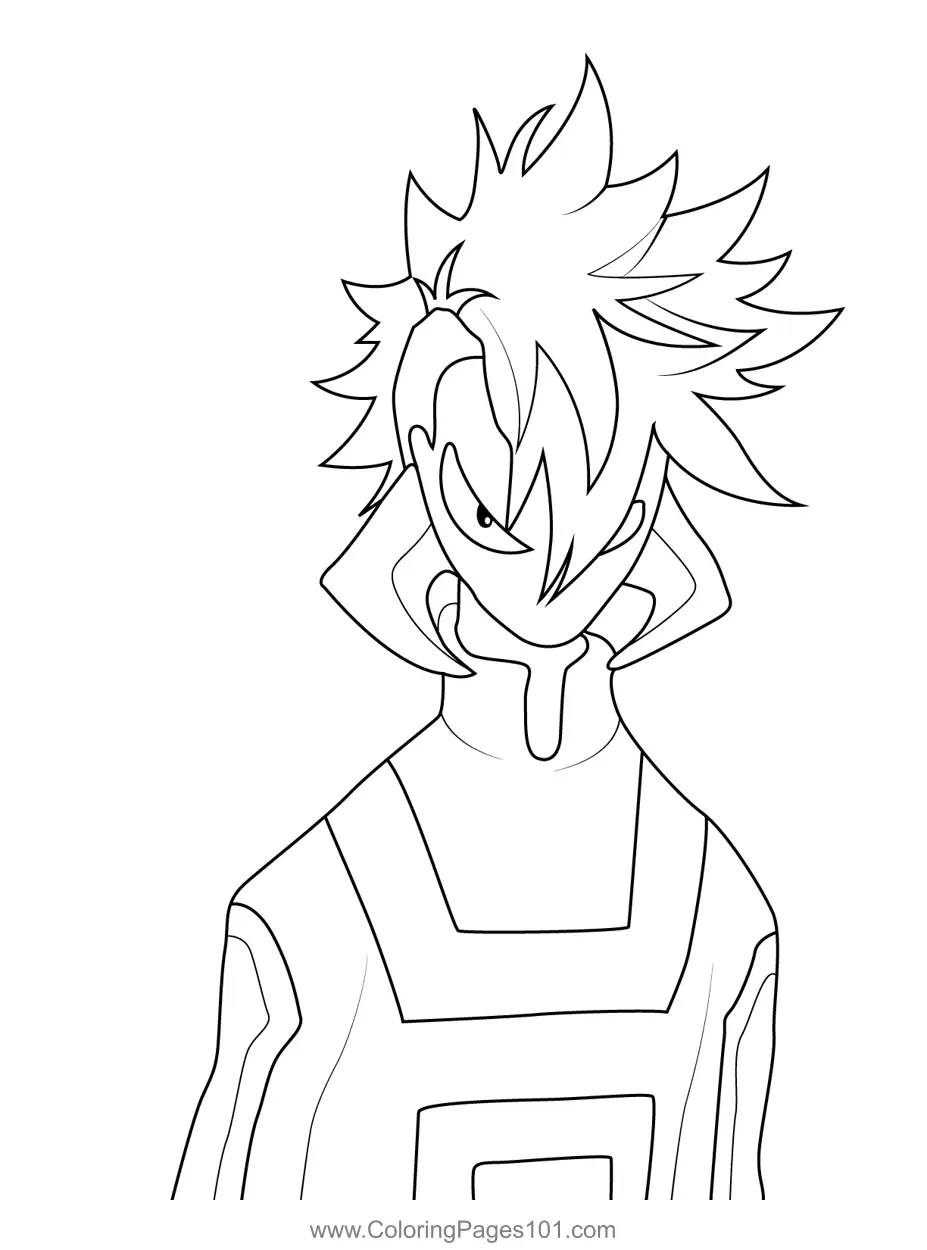 Japanese Animation Coloring Pages