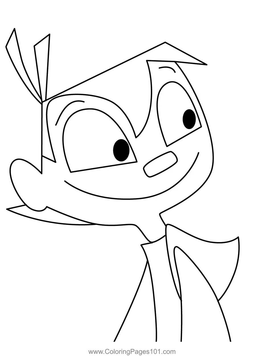 My Life as a Teenage Robot Coloring Pages 7