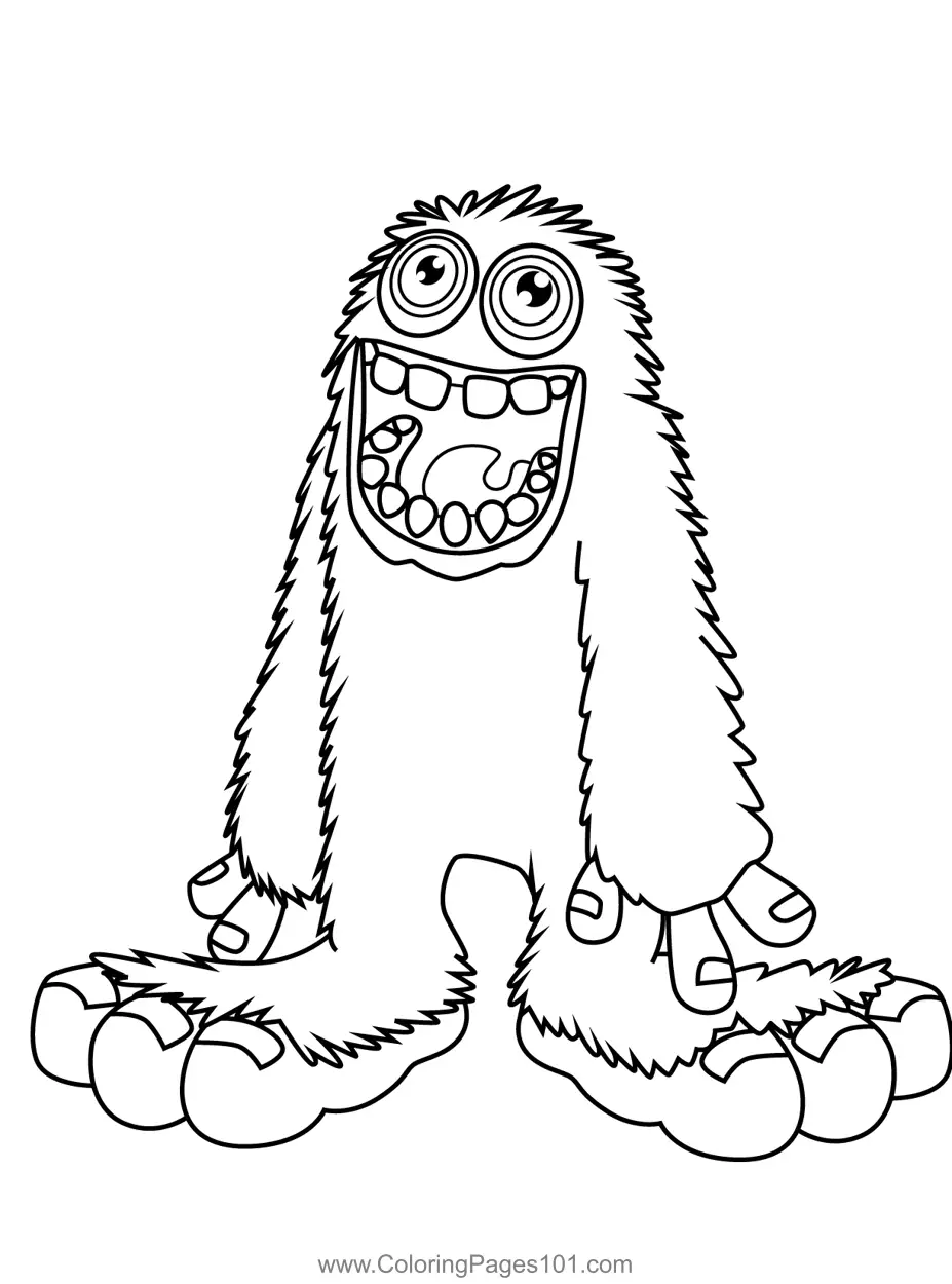 My Singing Monsters Coloring Pages 10